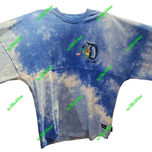 DISNEYLAND STITCH TIE DYE HAWAIIAN SPIRIT JERSEY - Picture 4 of 5
